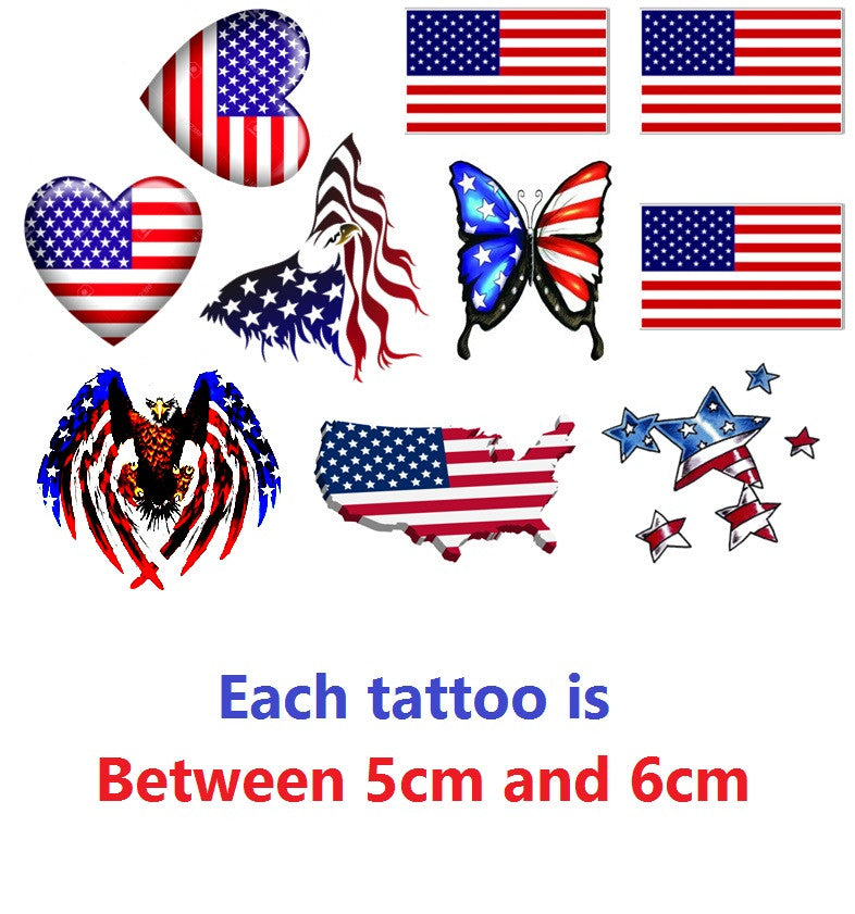 United States Of America Temporary Tattoos Kaz Creations